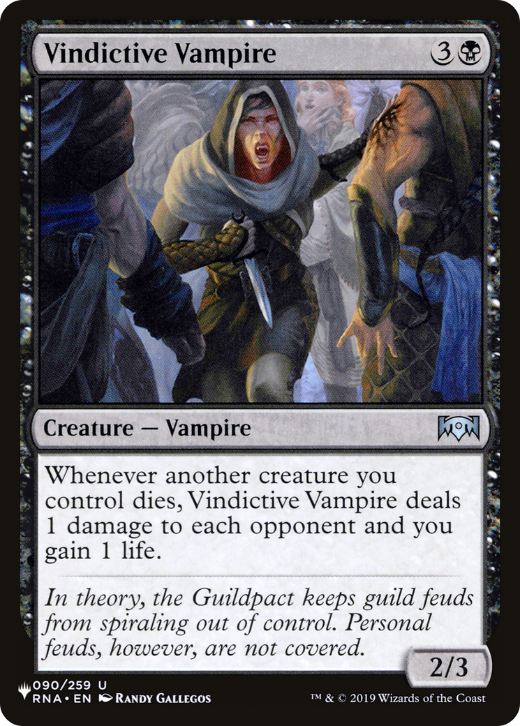 Vindictive Vampire [The List] | Exor Games Summserside