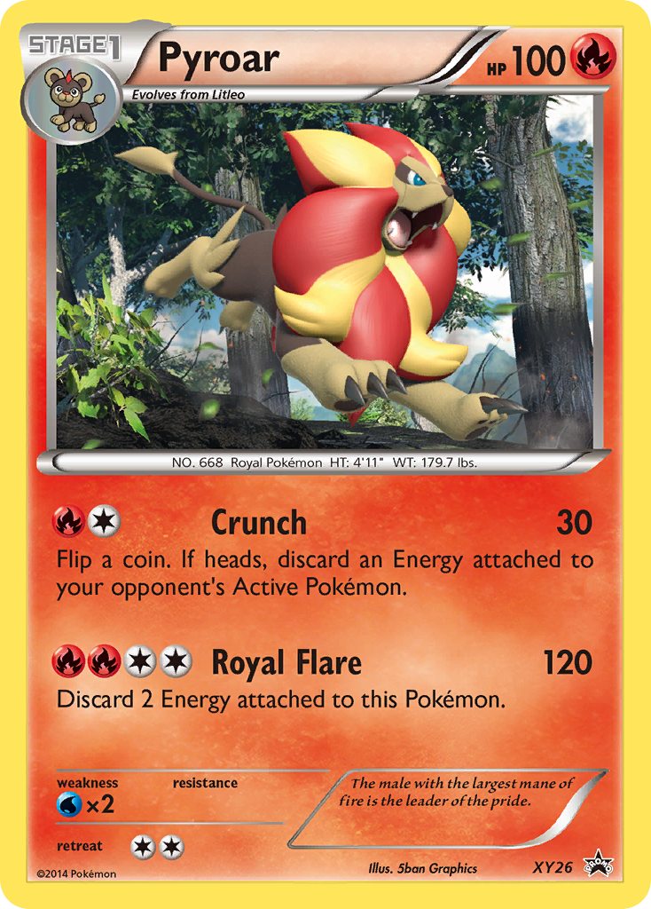 Pyroar (XY26) [XY: Black Star Promos] | Exor Games Summserside