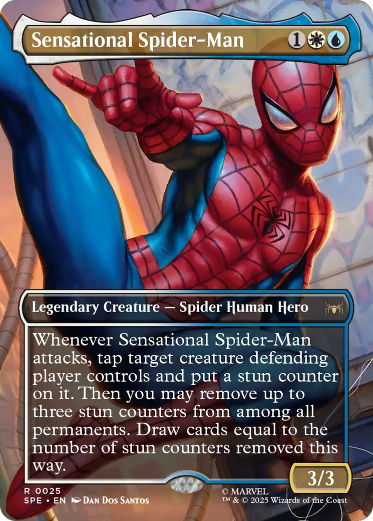 Sensational Spider-Man (Borderless) [Marvel's Spider-Man: Eternal-Legal] | Exor Games Summserside