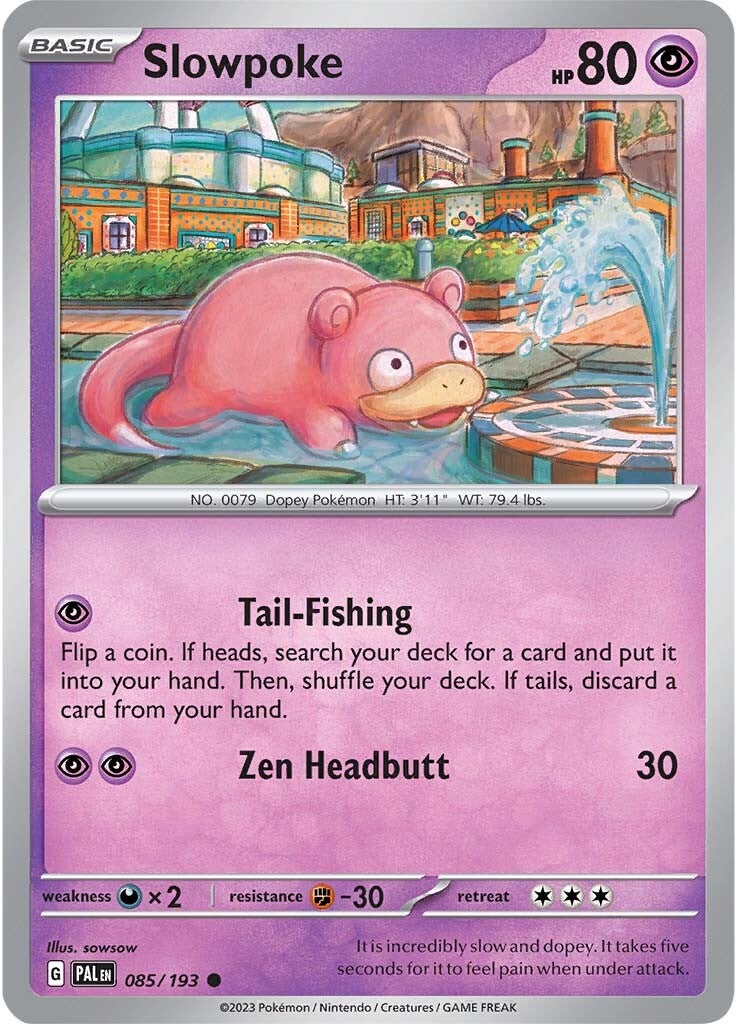 Slowpoke (085/193) [Scarlet & Violet: Paldea Evolved] | Exor Games Summserside