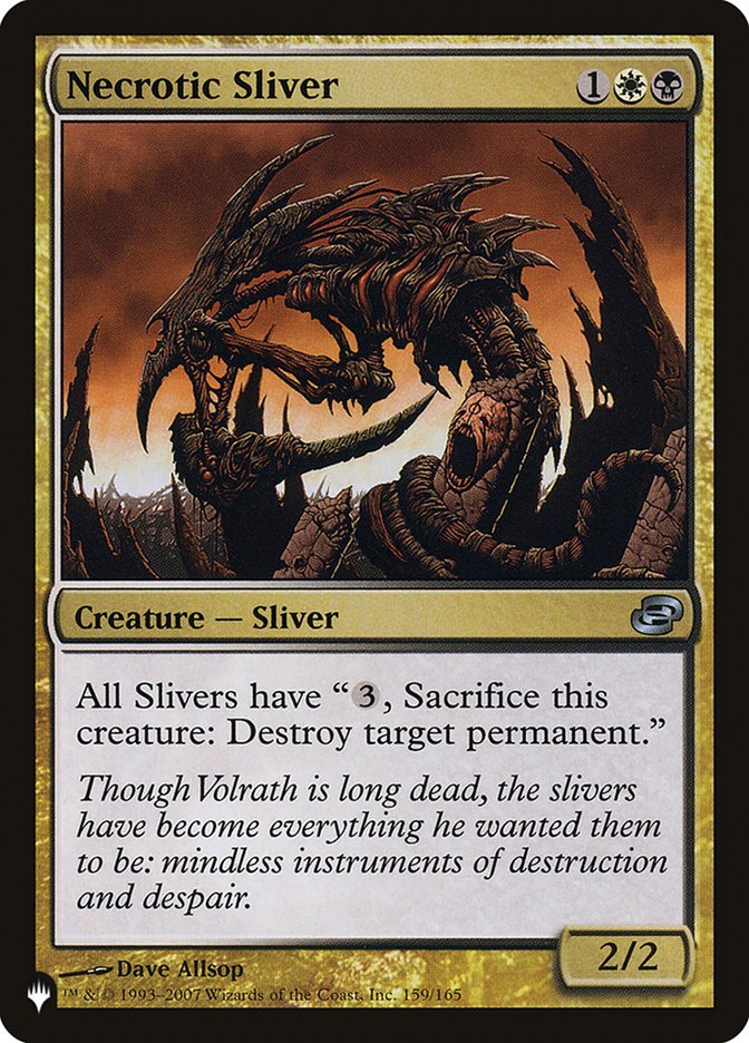 Necrotic Sliver [The List] | Exor Games Summserside