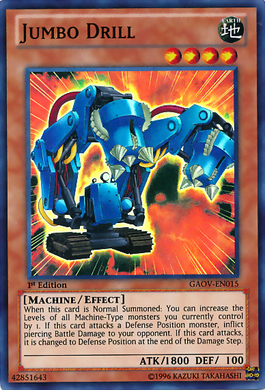 Jumbo Drill [GAOV-EN015] Super Rare | Exor Games Summserside