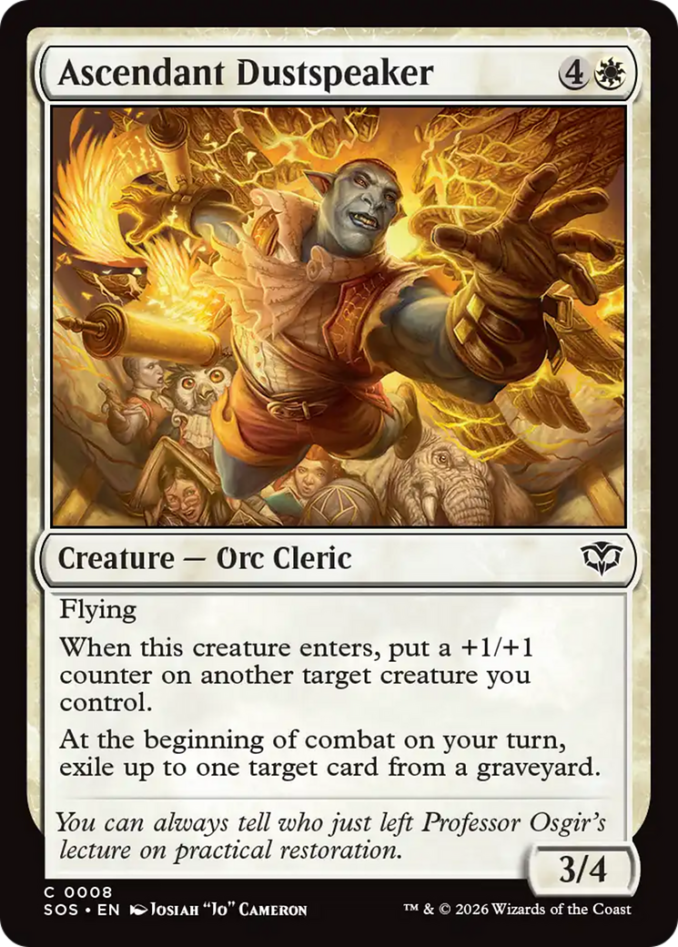 Ascendant Dustspeaker [Secrets of Strixhaven] | Exor Games Summserside