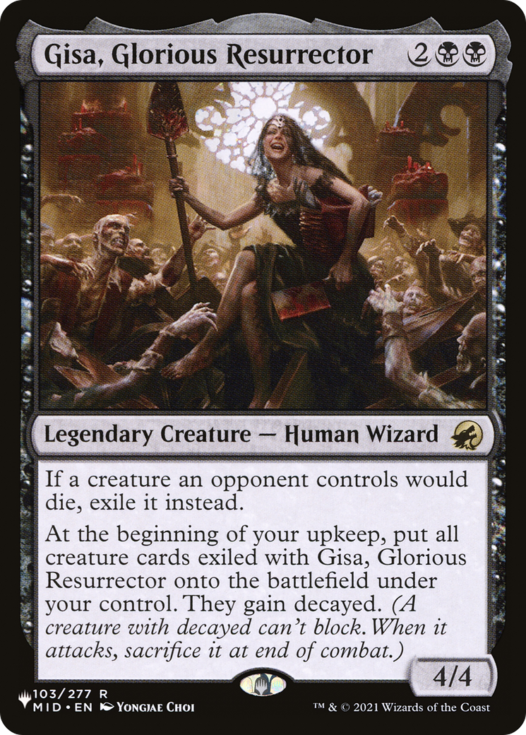 Gisa, Glorious Resurrector [The List] | Exor Games Summserside
