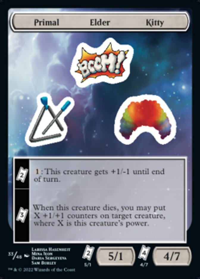 Primal Elder Kitty [Unfinity Stickers] | Exor Games Summserside