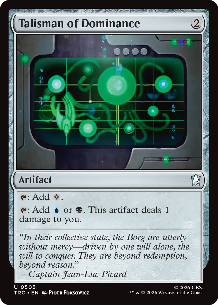 Talisman of Dominance (Surge Foil) [Star Trek Commander] | Exor Games Summserside