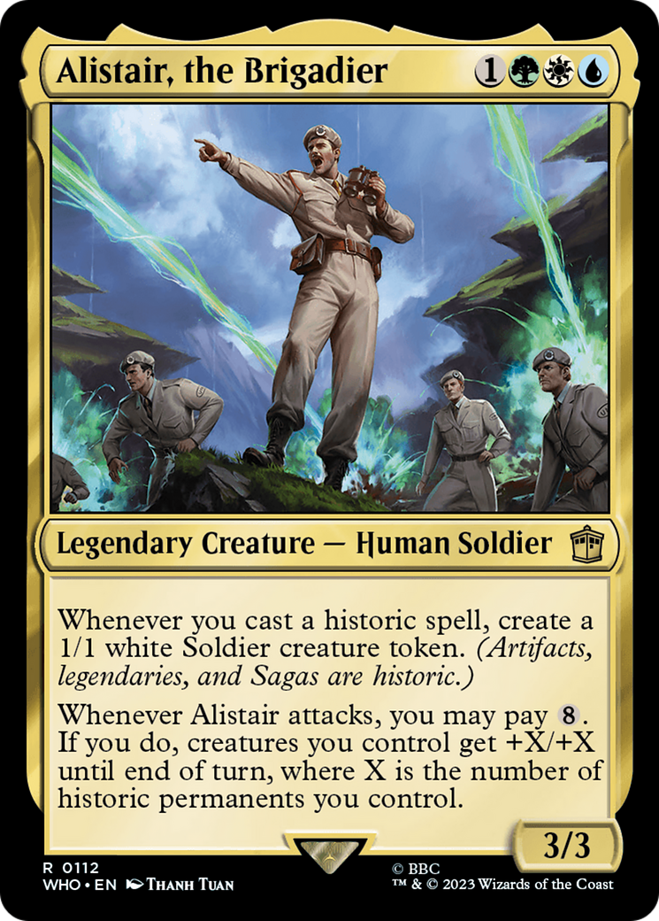 Alistair, the Brigadier [Doctor Who] | Exor Games Summserside