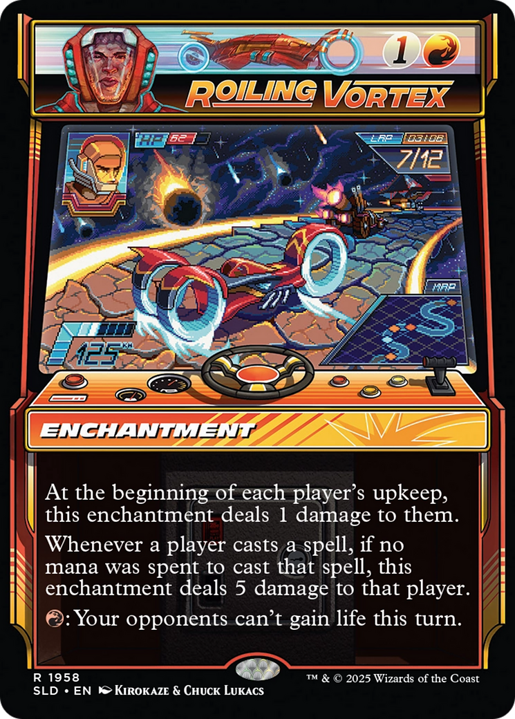 Roiling Vortex (Rainbow Foil) [Secret Lair Drop Series] | Exor Games Summserside