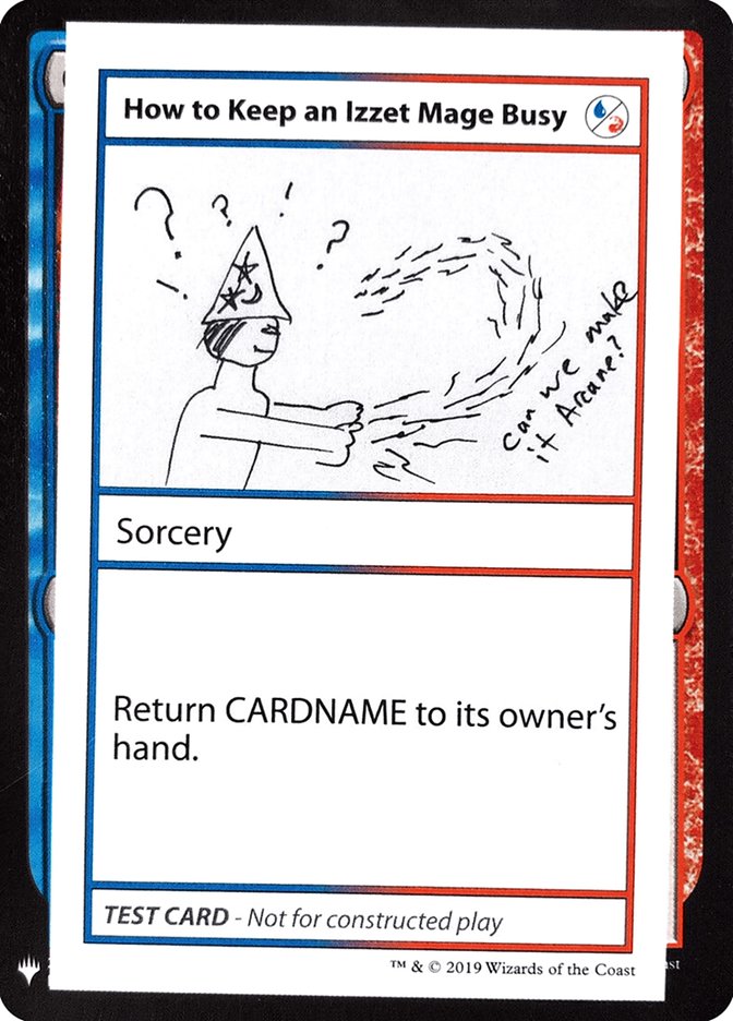 How to Keep an Izzet Mage Busy [Mystery Booster Playtest Cards] | Exor Games Summserside