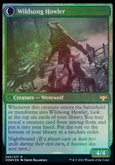 Howlpack Piper // Wildsong Howler [Innistrad: Crimson Vow Prerelease Promos] | Exor Games Summserside