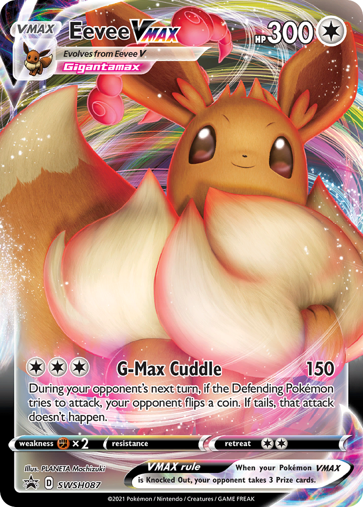 Eevee VMAX (SWSH087) [Sword & Shield: Black Star Promos] | Exor Games Summserside