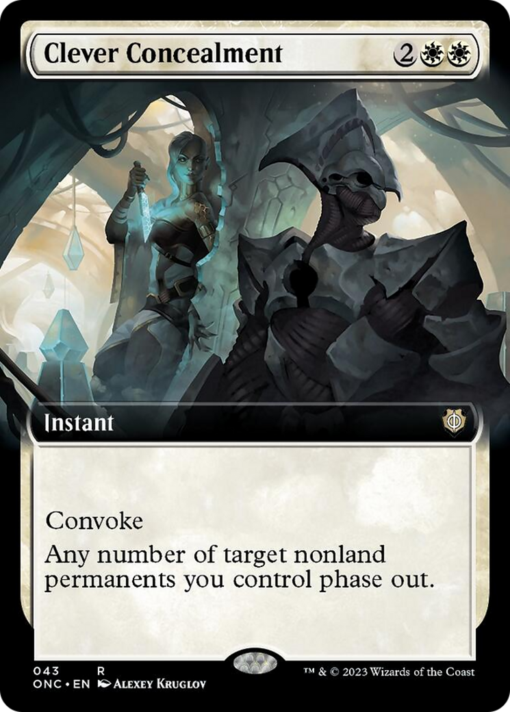 Clever Concealment (Extended Art) [Phyrexia: All Will Be One Commander] | Exor Games Summserside