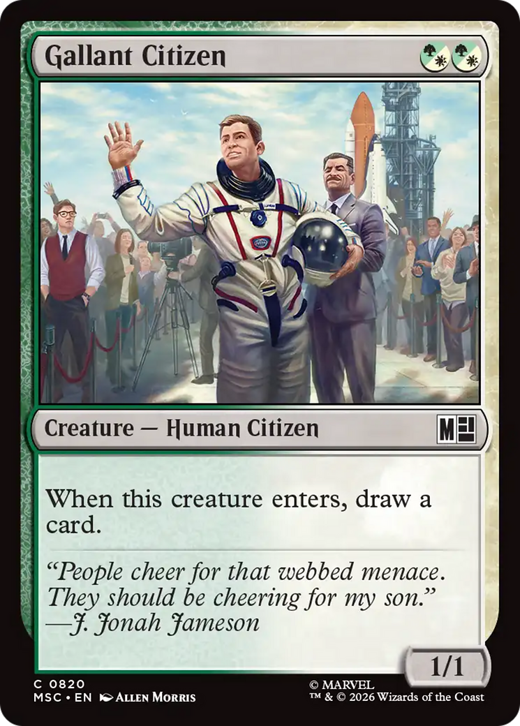 Gallant Citizen [Marvel Super Heroes Commander] | Exor Games Summserside