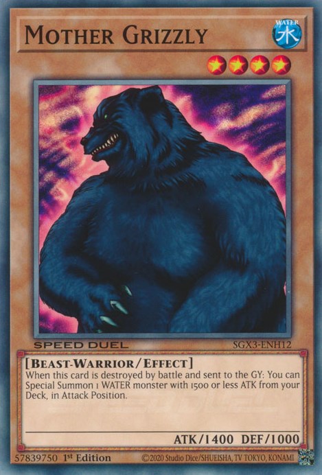 Mother Grizzly [SGX3-ENH12] Common | Exor Games Summserside