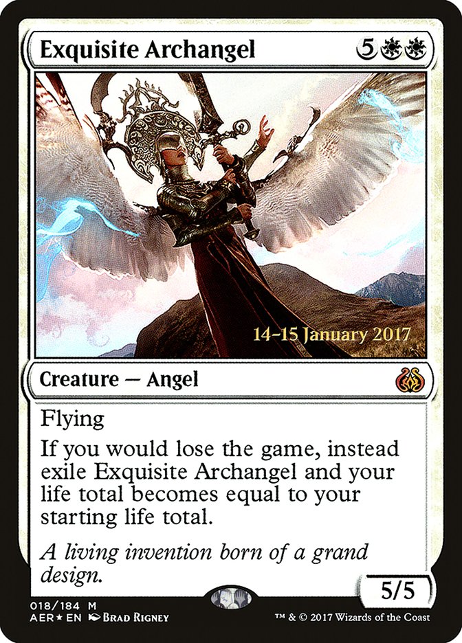 Exquisite Archangel [Aether Revolt Prerelease Promos] | Exor Games Summserside