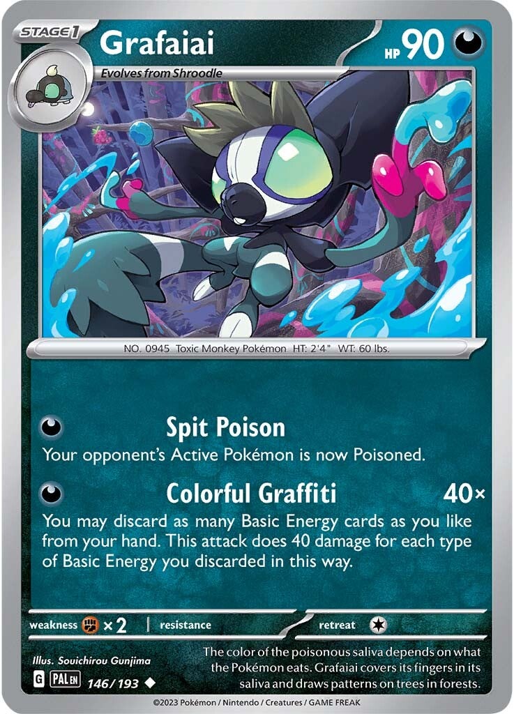 Grafaiai (146/193) [Scarlet & Violet: Paldea Evolved] | Exor Games Summserside
