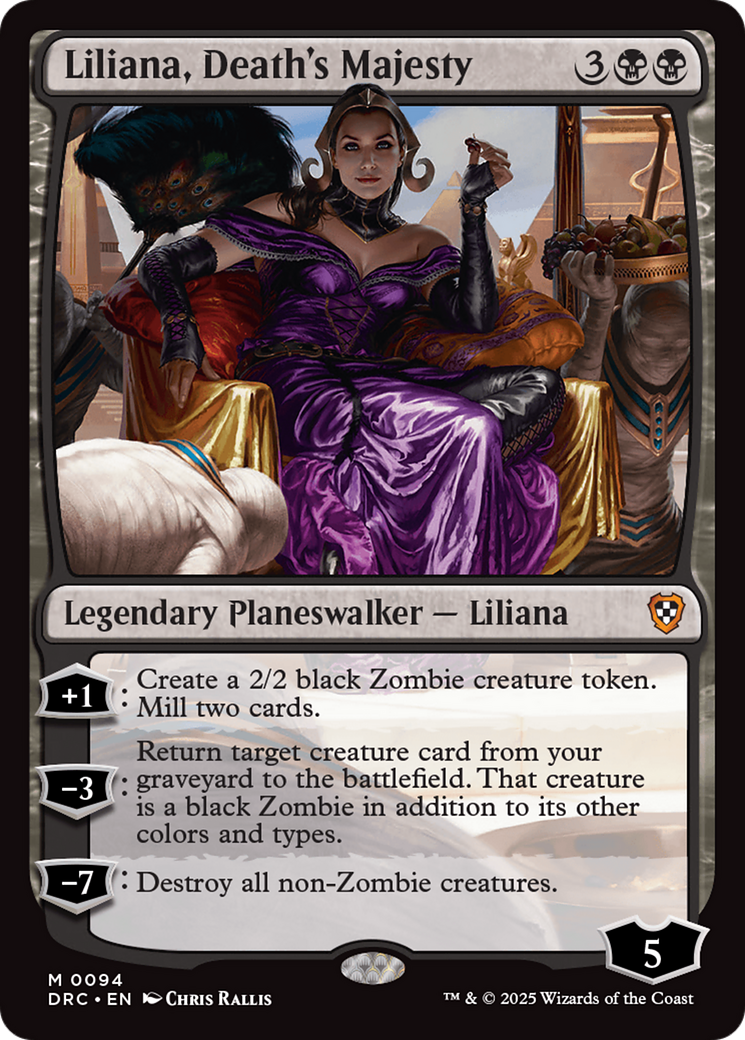 Liliana, Death's Majesty [Aetherdrift Commander] | Exor Games Summserside