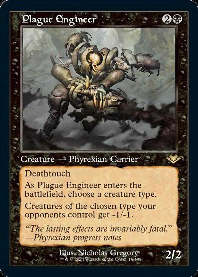 Plague Engineer (Retro Foil Etched) [Modern Horizons] | Exor Games Summserside