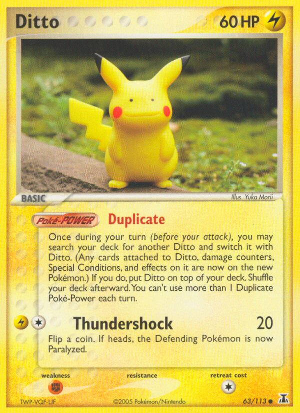 Ditto (63/113) [EX: Delta Species] | Exor Games Summserside