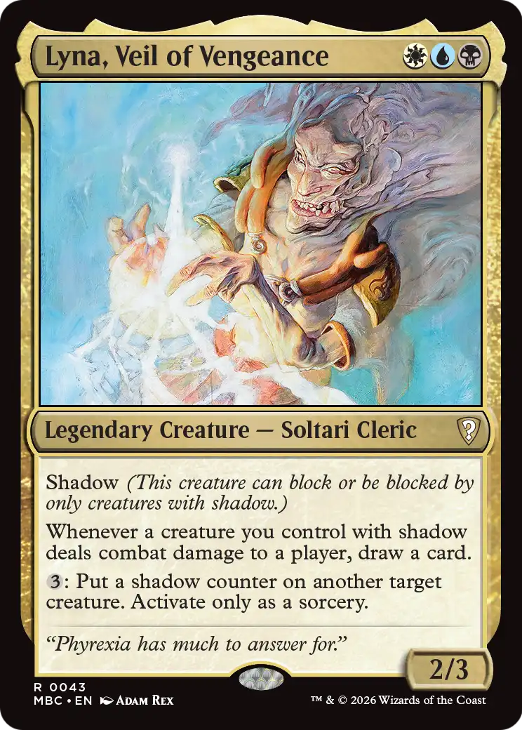 Lyna, Veil of Vengeance [Mystery Booster: Commander Edition] | Exor Games Summserside