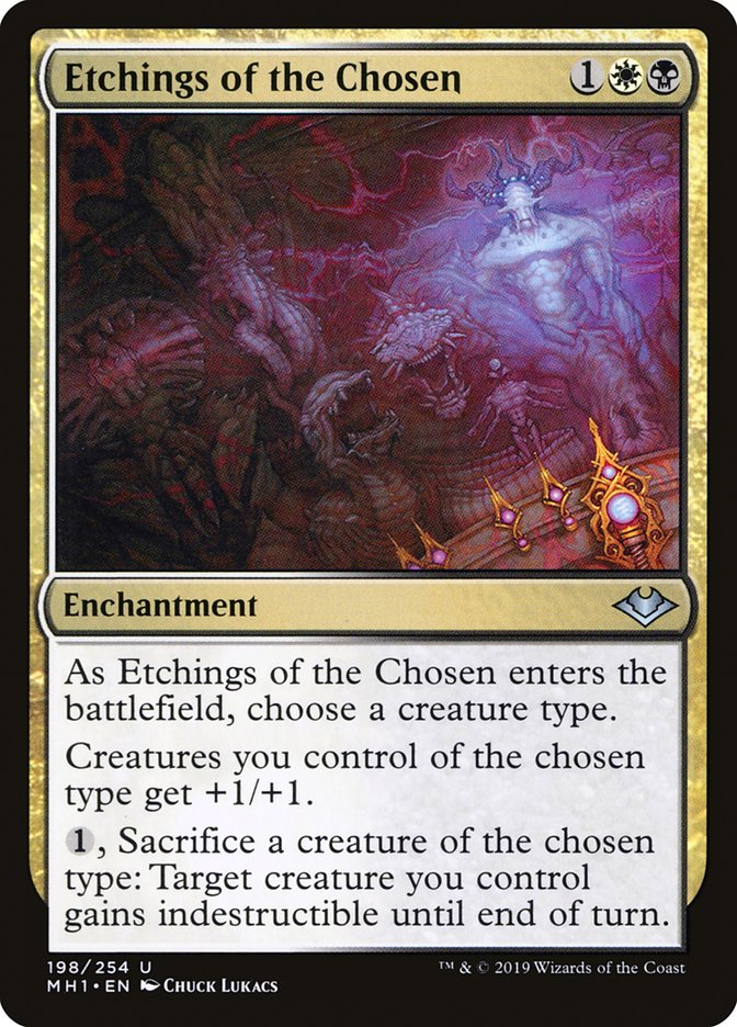 Etchings of the Chosen [Modern Horizons] | Exor Games Summserside