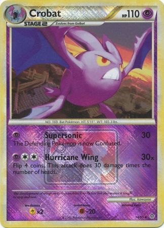 Crobat (14/95) (League Promo) [HeartGold & SoulSilver: Unleashed] | Exor Games Summserside