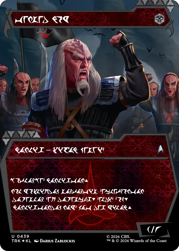 Storied Veteran (Showcase) (Klingon) [Star Trek] | Exor Games Summserside