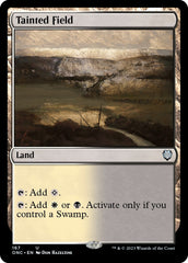 Tainted Field [Phyrexia: All Will Be One Commander] | Exor Games Summserside