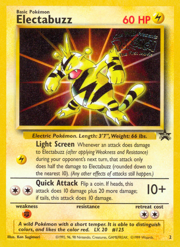 Electabuzz (2) [Wizards of the Coast: Black Star Promos] | Exor Games Summserside