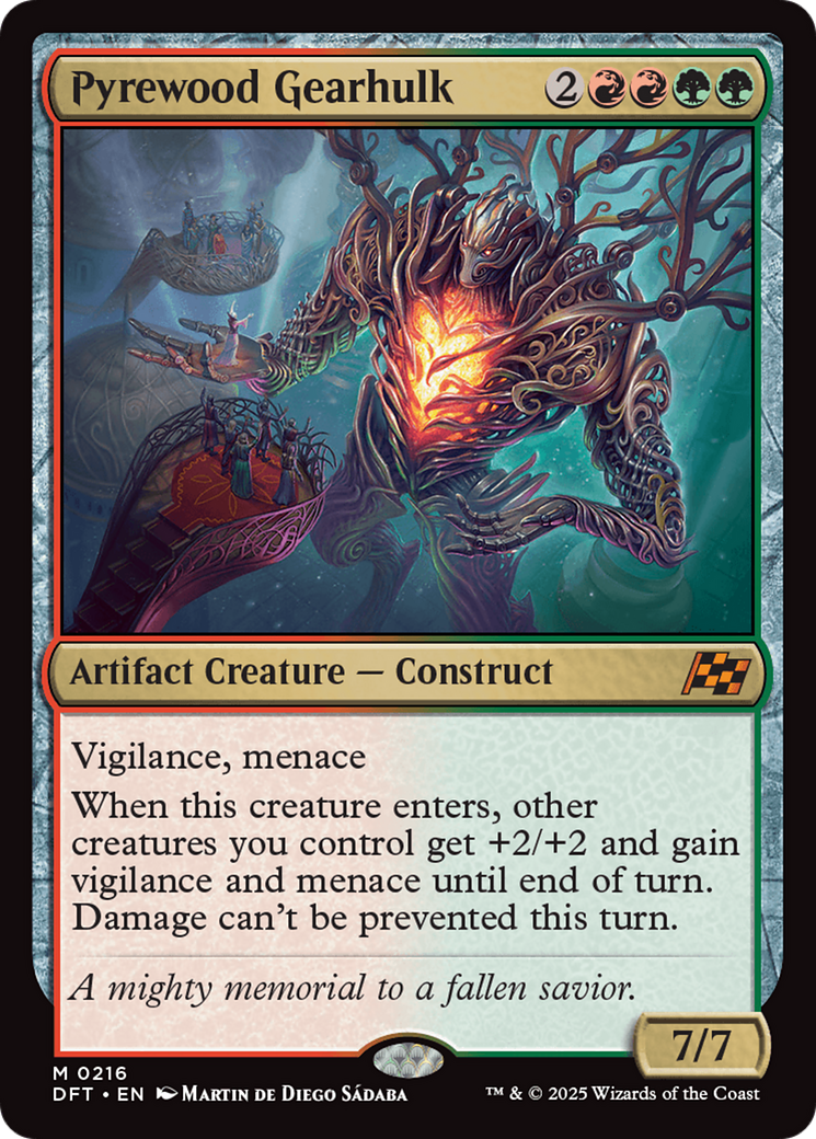 Pyrewood Gearhulk [Aetherdrift] | Exor Games Summserside