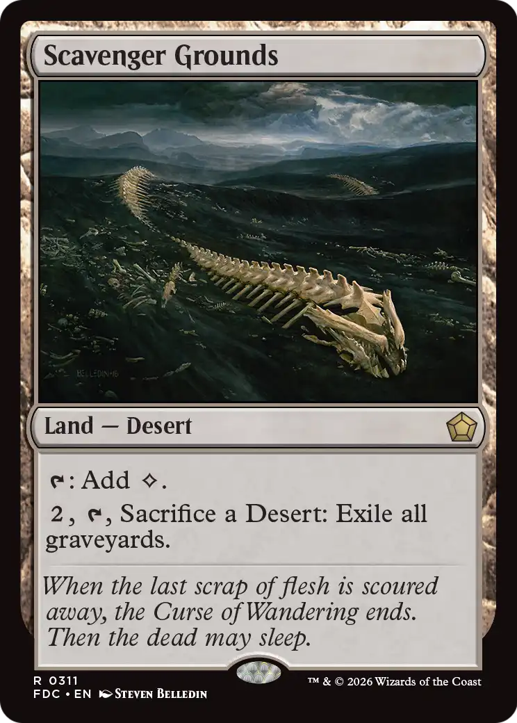 Scavenger Grounds [Foundations Commander] | Exor Games Summserside