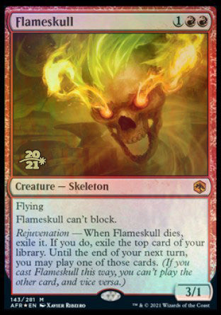 Flameskull [Dungeons & Dragons: Adventures in the Forgotten Realms Prerelease Promos] | Exor Games Summserside