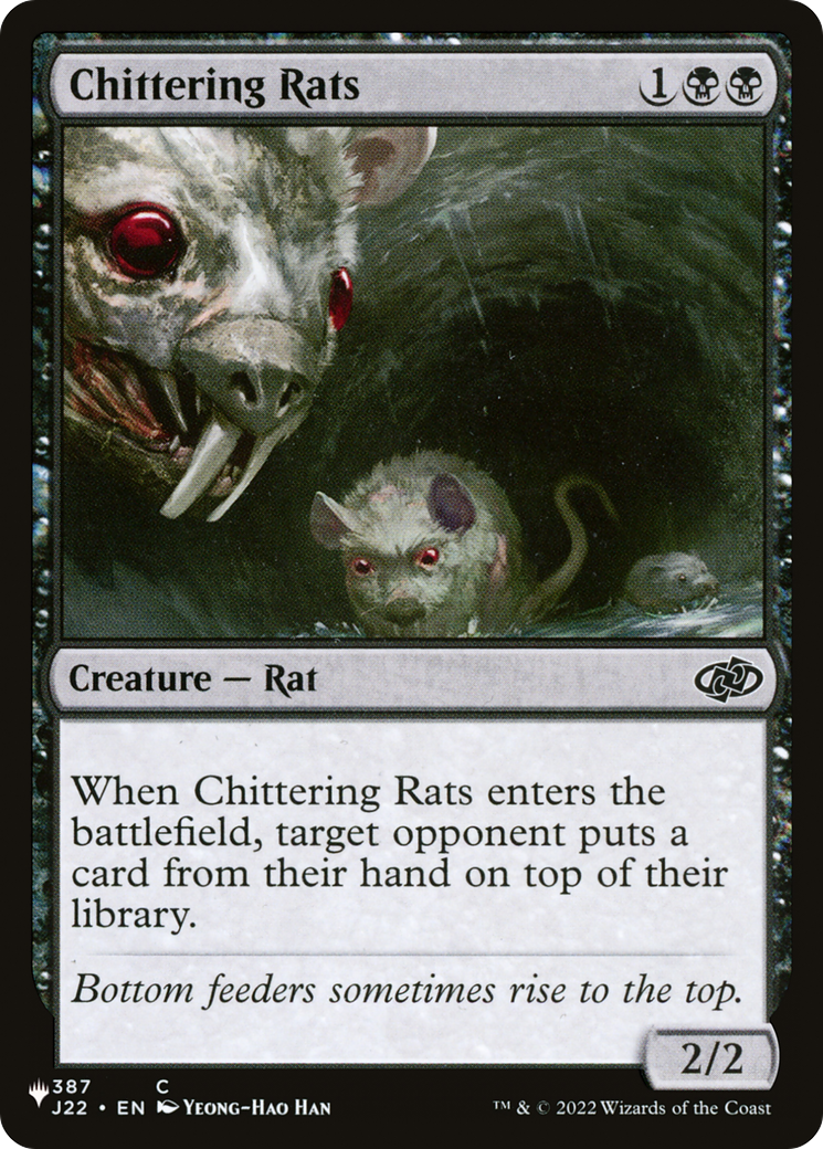 Chittering Rats [The List Reprints] | Exor Games Summserside