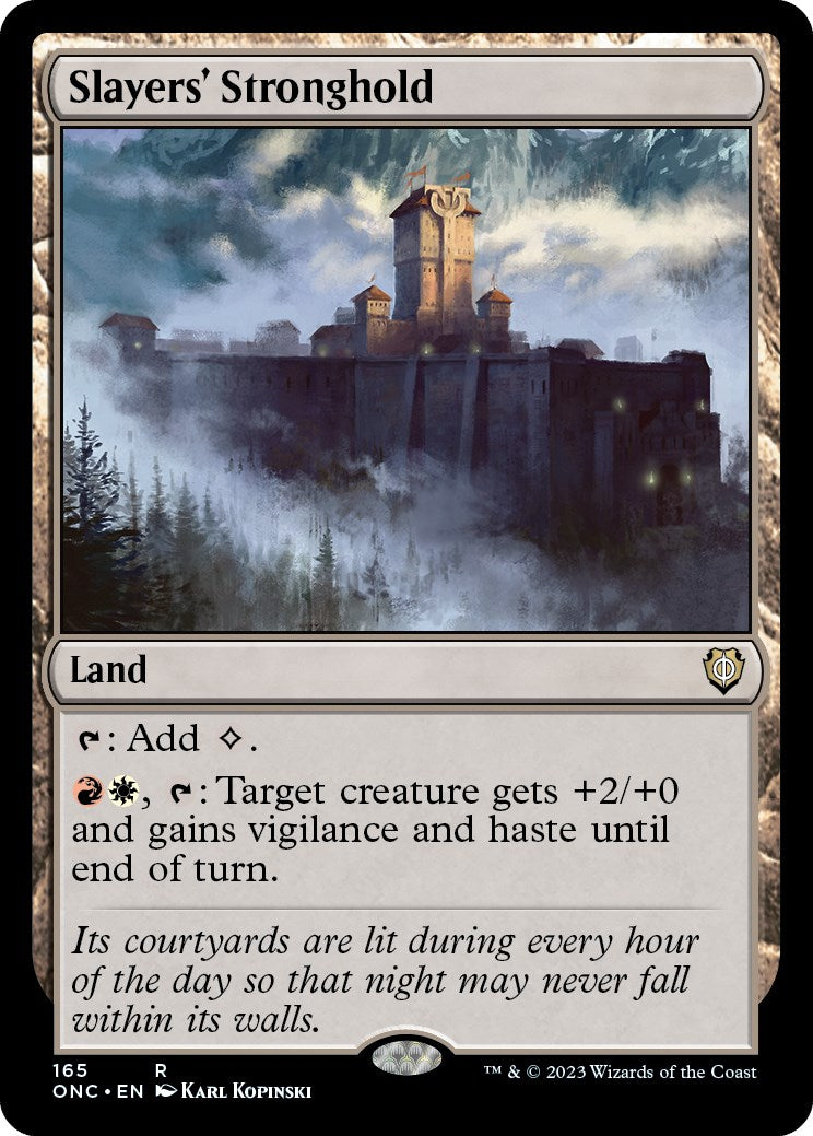 Slayers' Stronghold [Phyrexia: All Will Be One Commander] | Exor Games Summserside