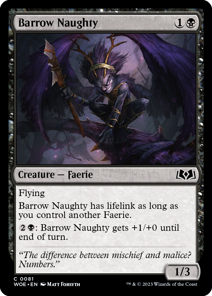 Barrow Naughty [Wilds of Eldraine] | Exor Games Summserside