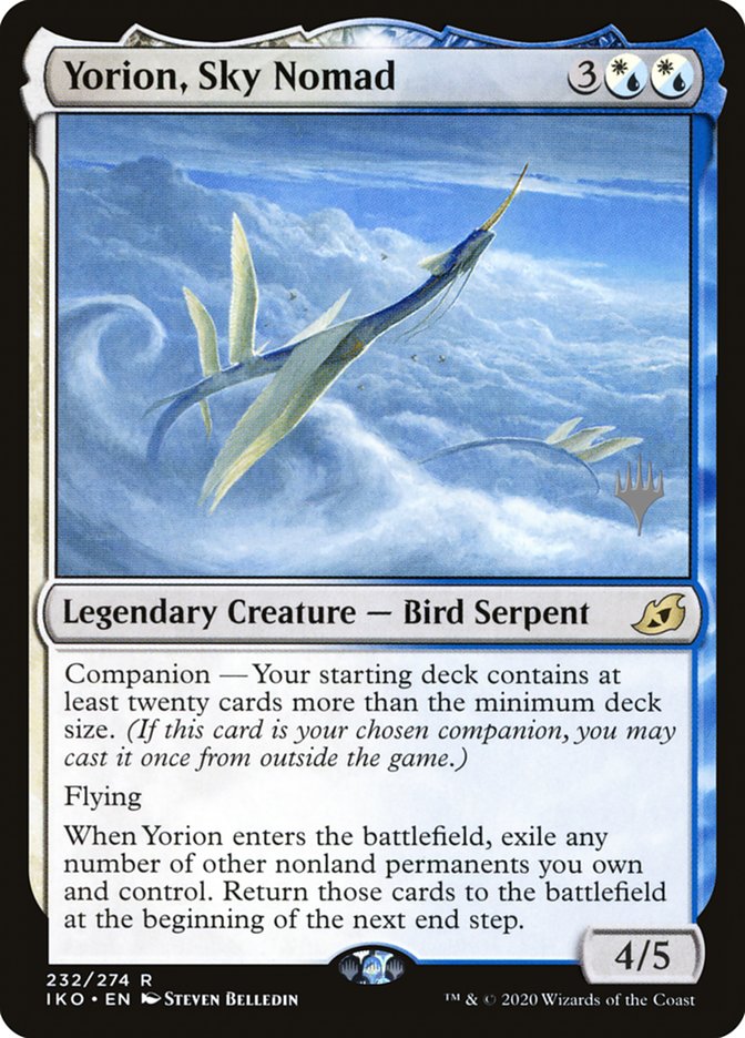 Yorion, Sky Nomad (Promo Pack) [Ikoria: Lair of Behemoths Promos] | Exor Games Summserside