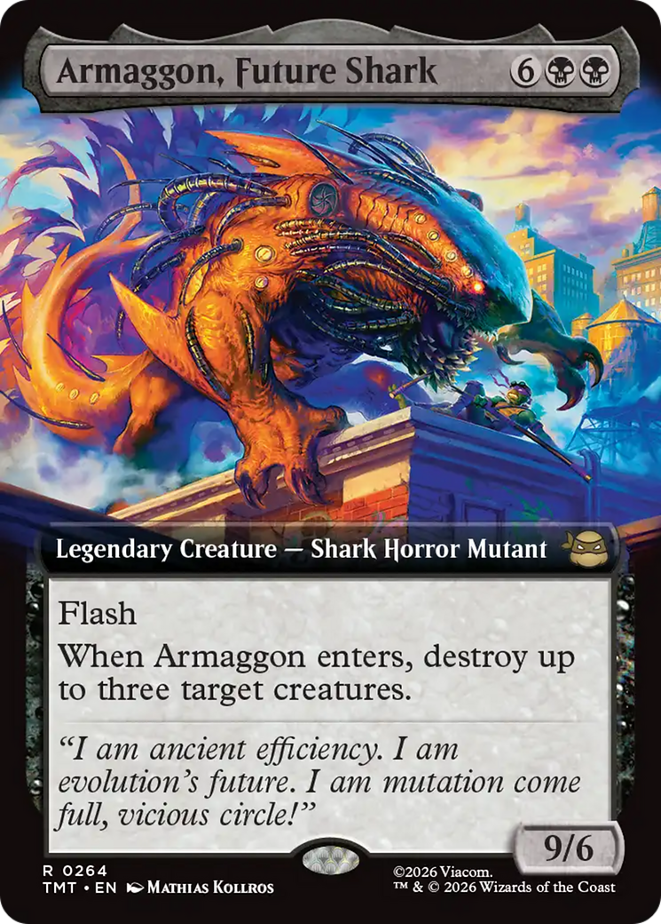 Armaggon, Future Shark (Extended Art) [Teenage Mutant Ninja Turtles] | Exor Games Summserside