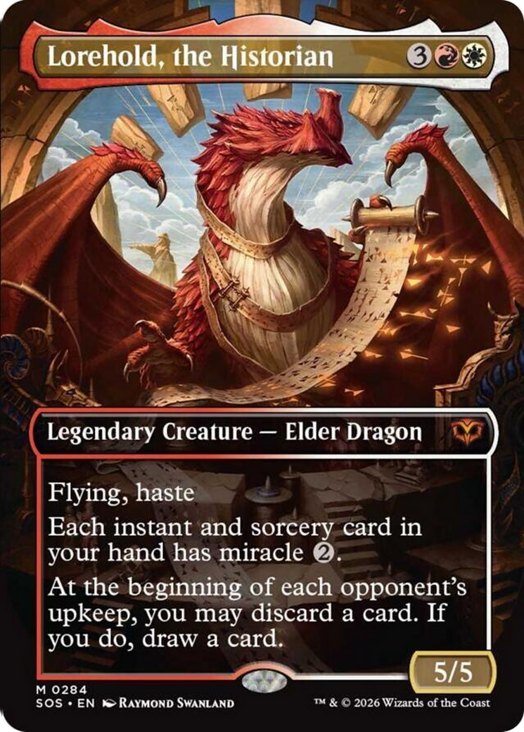 Lorehold, the Historian (Borderless) [Secrets of Strixhaven] | Exor Games Summserside