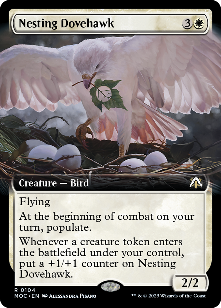 Nesting Dovehawk (Extended Art) [March of the Machine Commander] | Exor Games Summserside