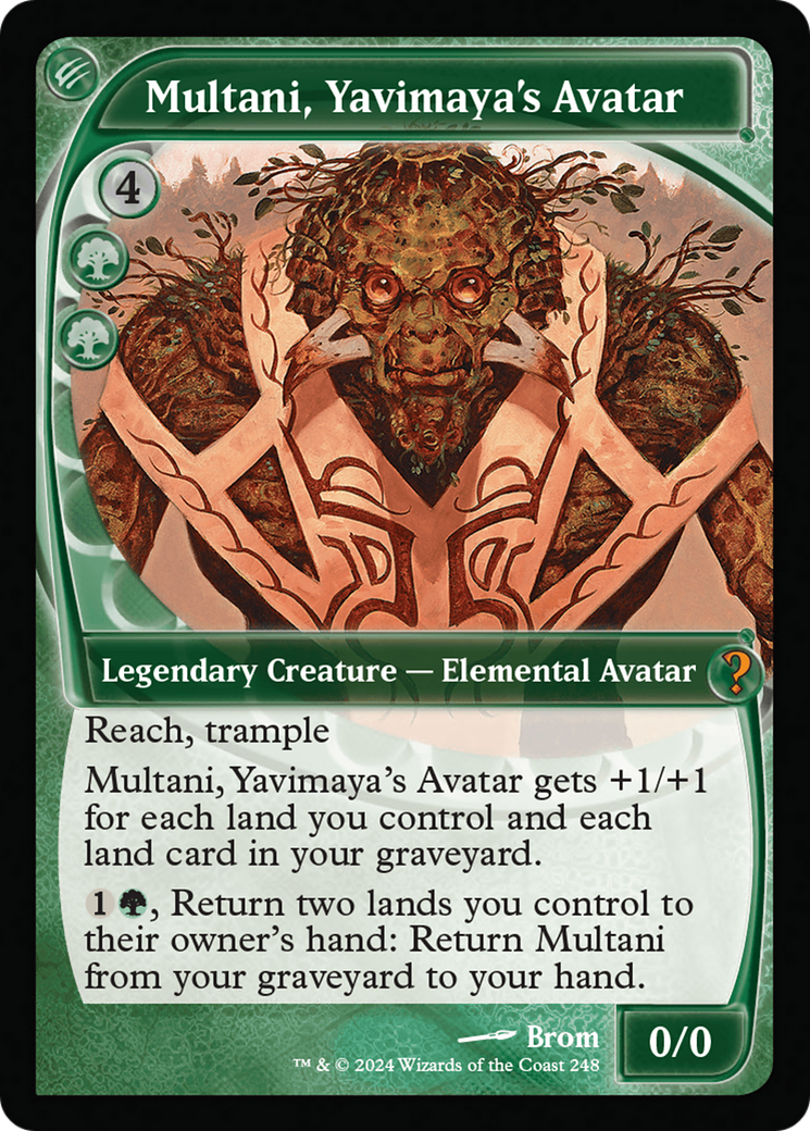 Multani, Yavimaya's Avatar (Future Sight) [Mystery Booster 2] | Exor Games Summserside