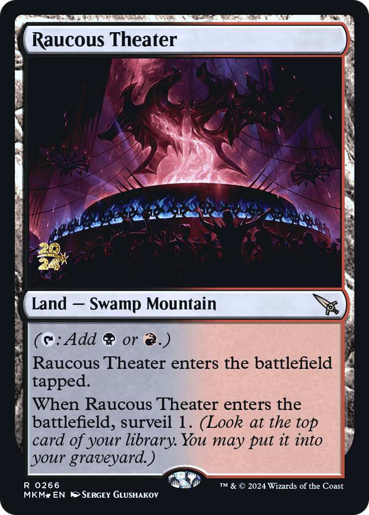 Raucous Theater [Murders at Karlov Manor Prerelease Promos] | Exor Games Summserside