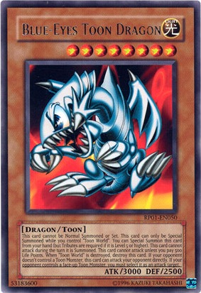 Blue-Eyes Toon Dragon [RP01-EN050] Rare | Exor Games Summserside