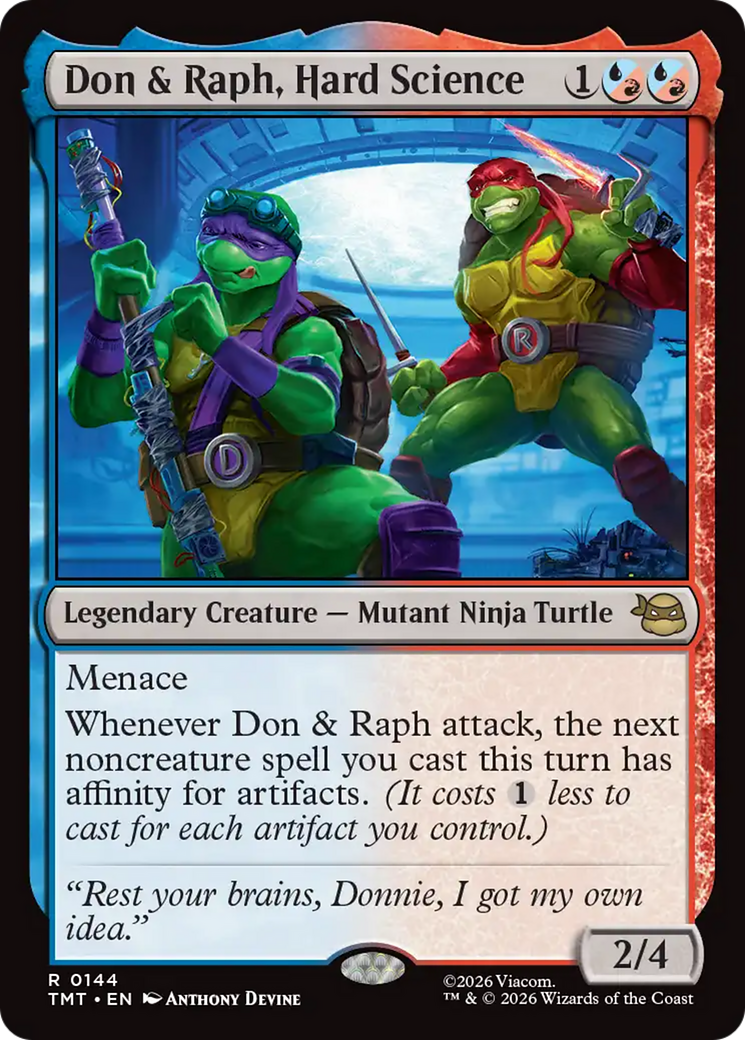 Don & Raph, Hard Science [Teenage Mutant Ninja Turtles] | Exor Games Summserside