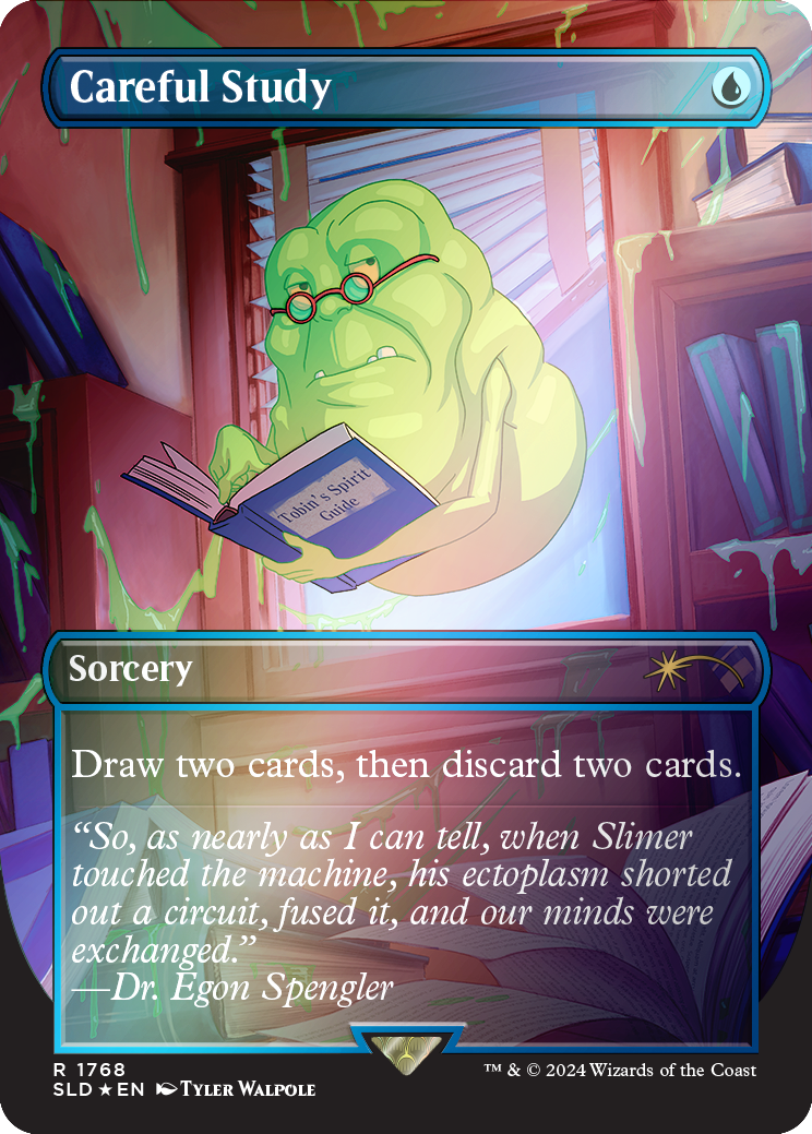 Careful Study (Rainbow Foil) [Secret Lair Drop Series] | Exor Games Summserside