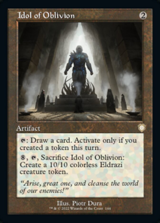 Idol of Oblivion (Retro) [The Brothers' War Commander] | Exor Games Summserside