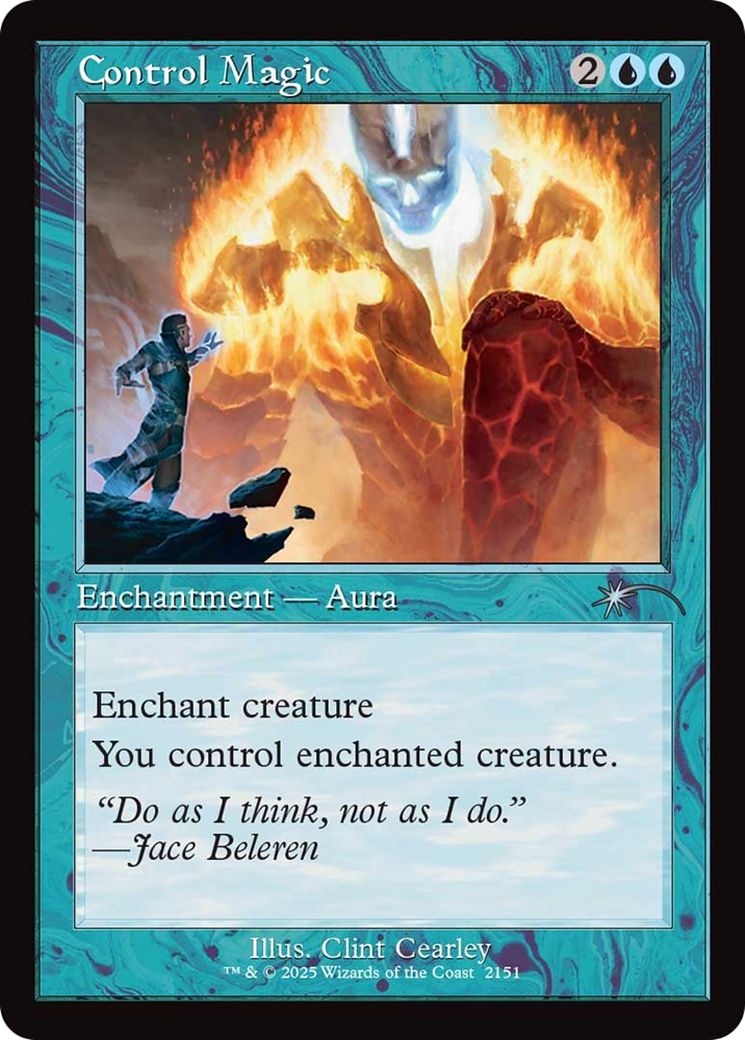 Control Magic (Retro Frame) [Secret Lair Drop Series] | Exor Games Summserside
