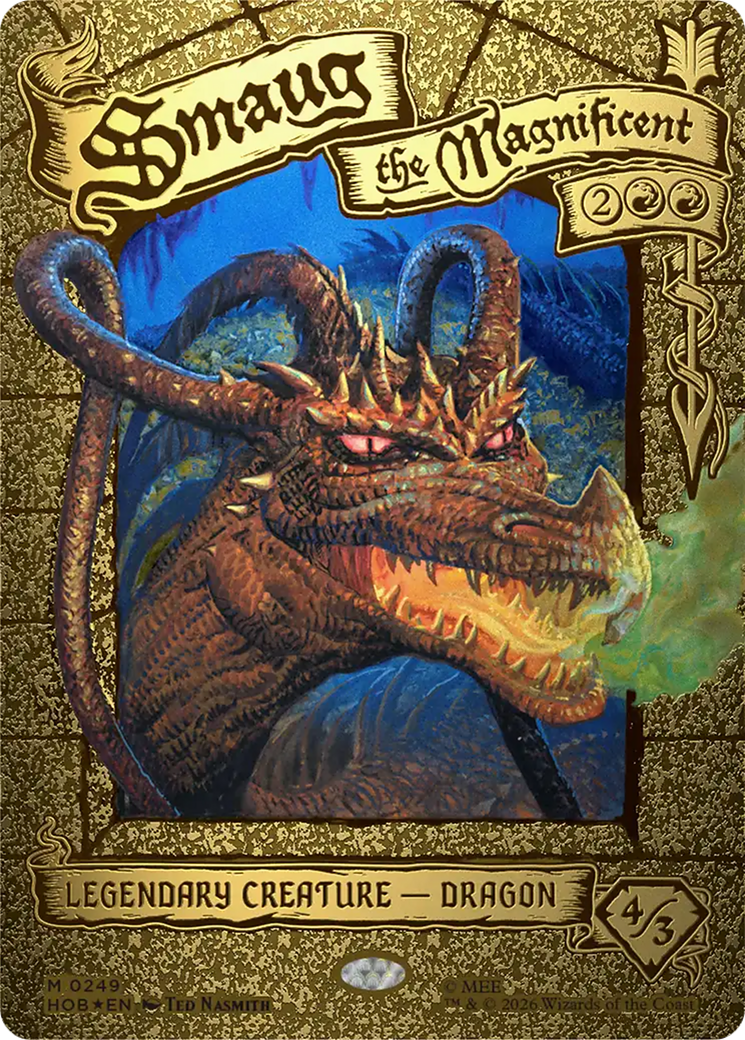 Smaug the Magnificent (Borderless) [The Hobbit] | Exor Games Summserside