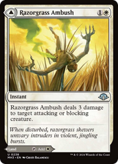 Razorgrass Ambush // Razorgrass Field [Modern Horizons 3] | Exor Games Summserside