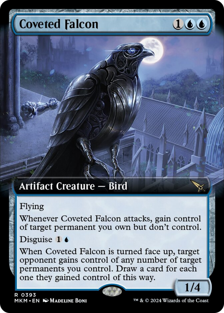 Coveted Falcon (Extended Art) [Murders at Karlov Manor] | Exor Games Summserside