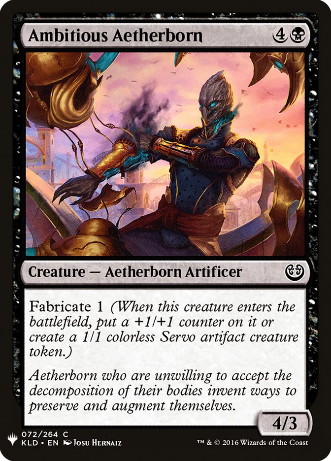 Ambitious Aetherborn [Mystery Booster] | Exor Games Summserside